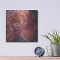 'Vivid Floral 1 C' by Danhui Nai – Metal Wall Art, 12x12 room view
