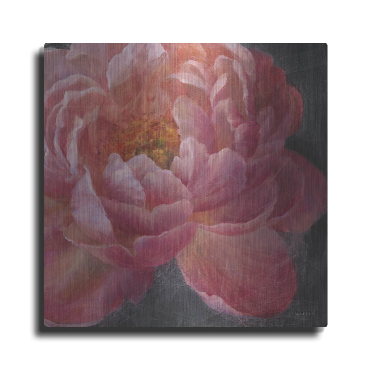 'Vivid Floral 1 C' by Danhui Nai – Metal Wall Art