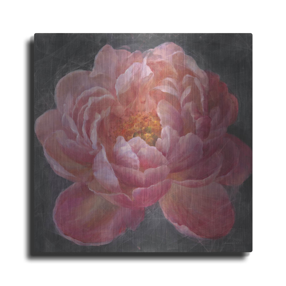 'Vivid Floral 1' by Danhui Nai – Metal Wall Art