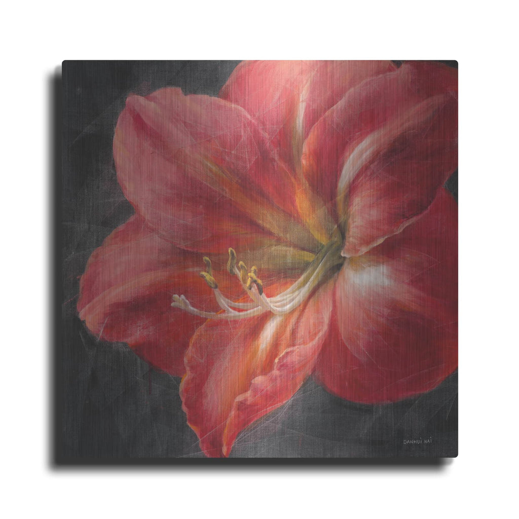 'Vivid Floral 3 C' by Danhui Nai – Metal Wall Art