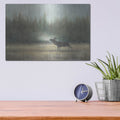 'Voice Of The Wild Light Flipped' by Danhui Nai – Metal Wall Art, 16x12 room view