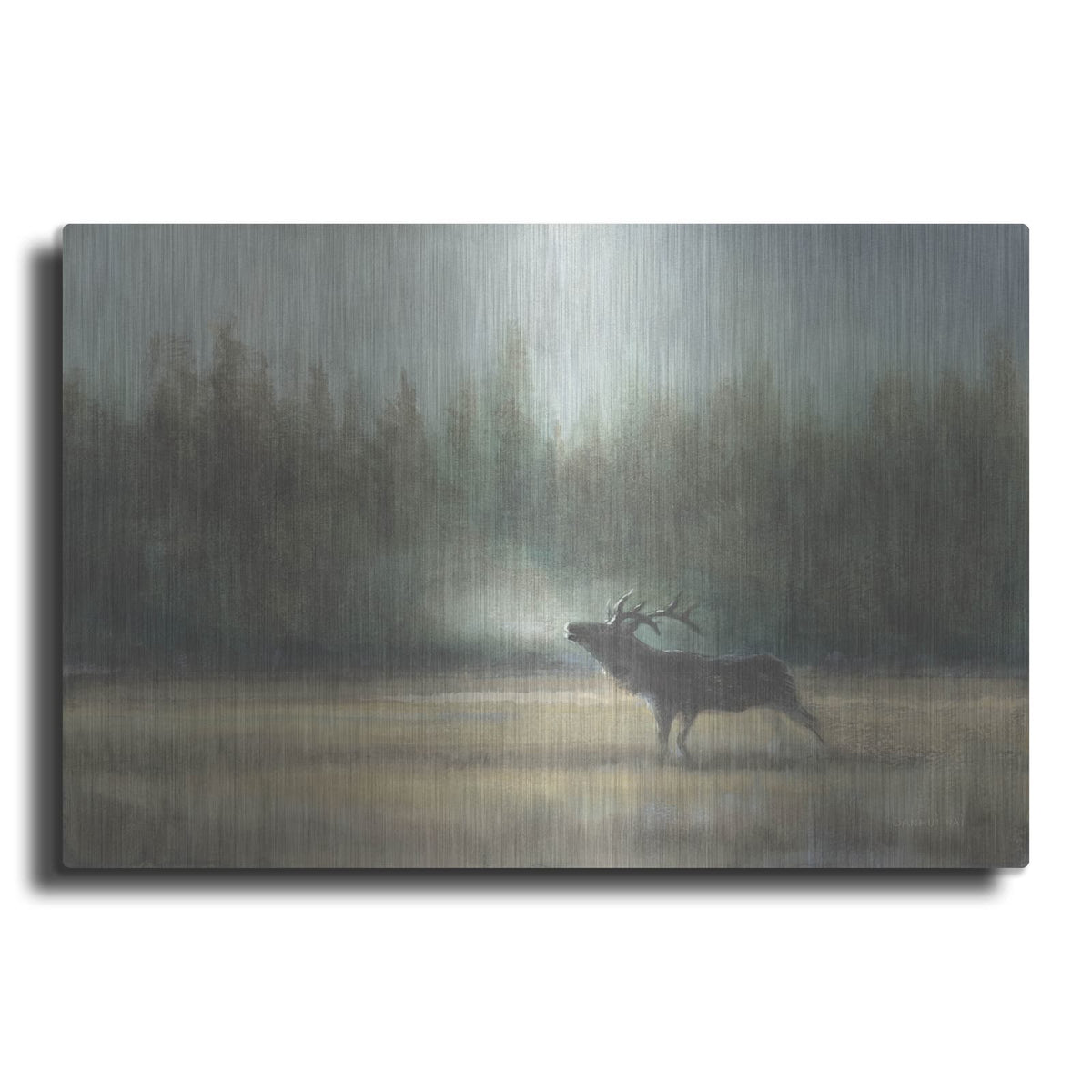 'Voice Of The Wild Light Flipped' by Danhui Nai – Metal Wall Art