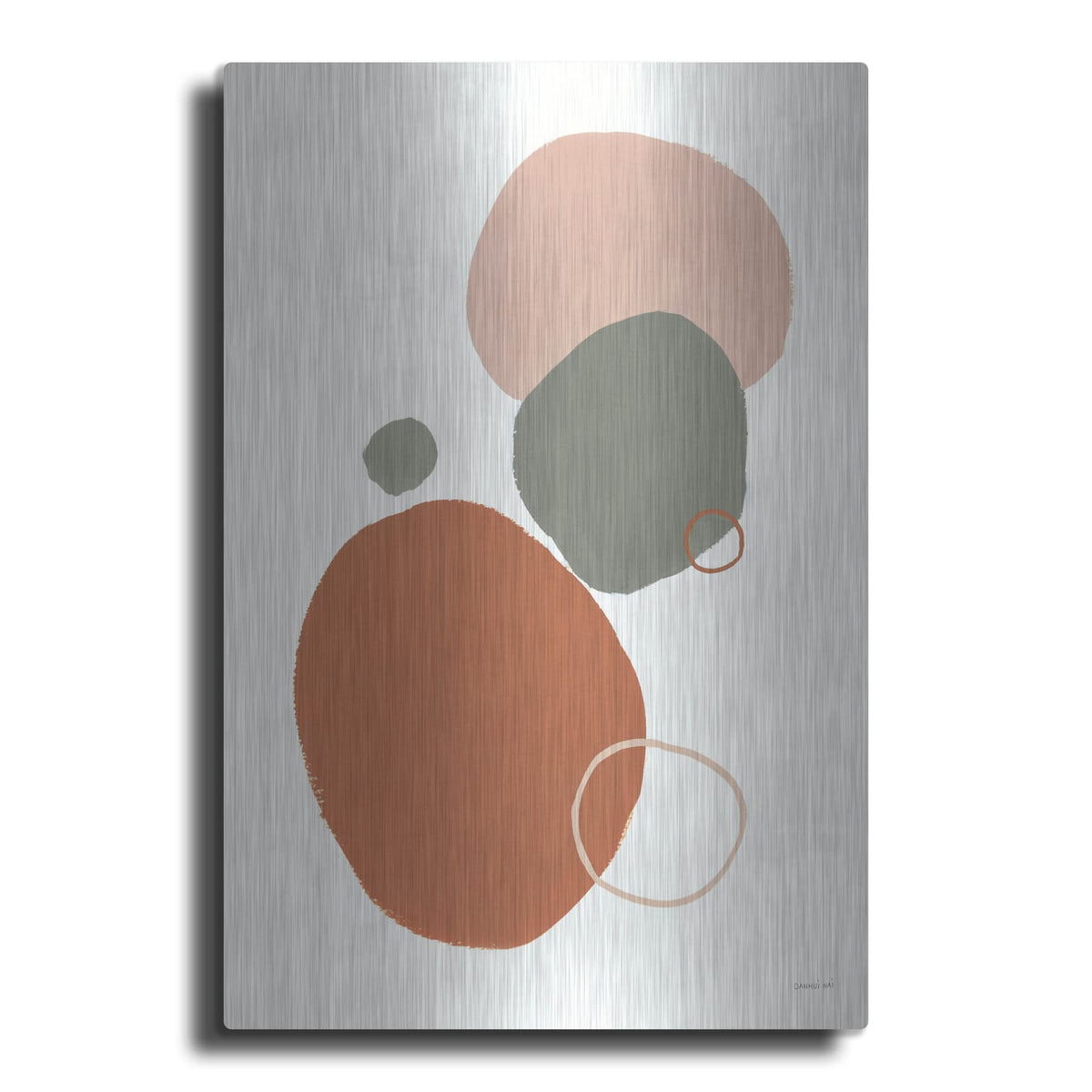 'Warm Stepping Stones' by Danhui Nai – Metal Wall Art