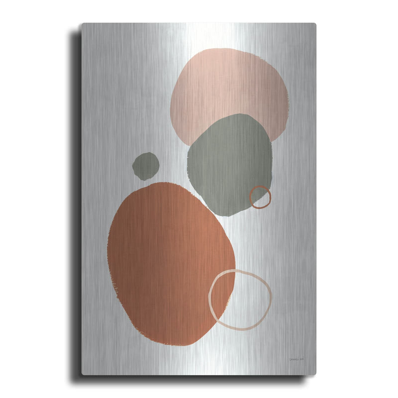 'Warm Stepping Stones' by Danhui Nai – Metal Wall Art