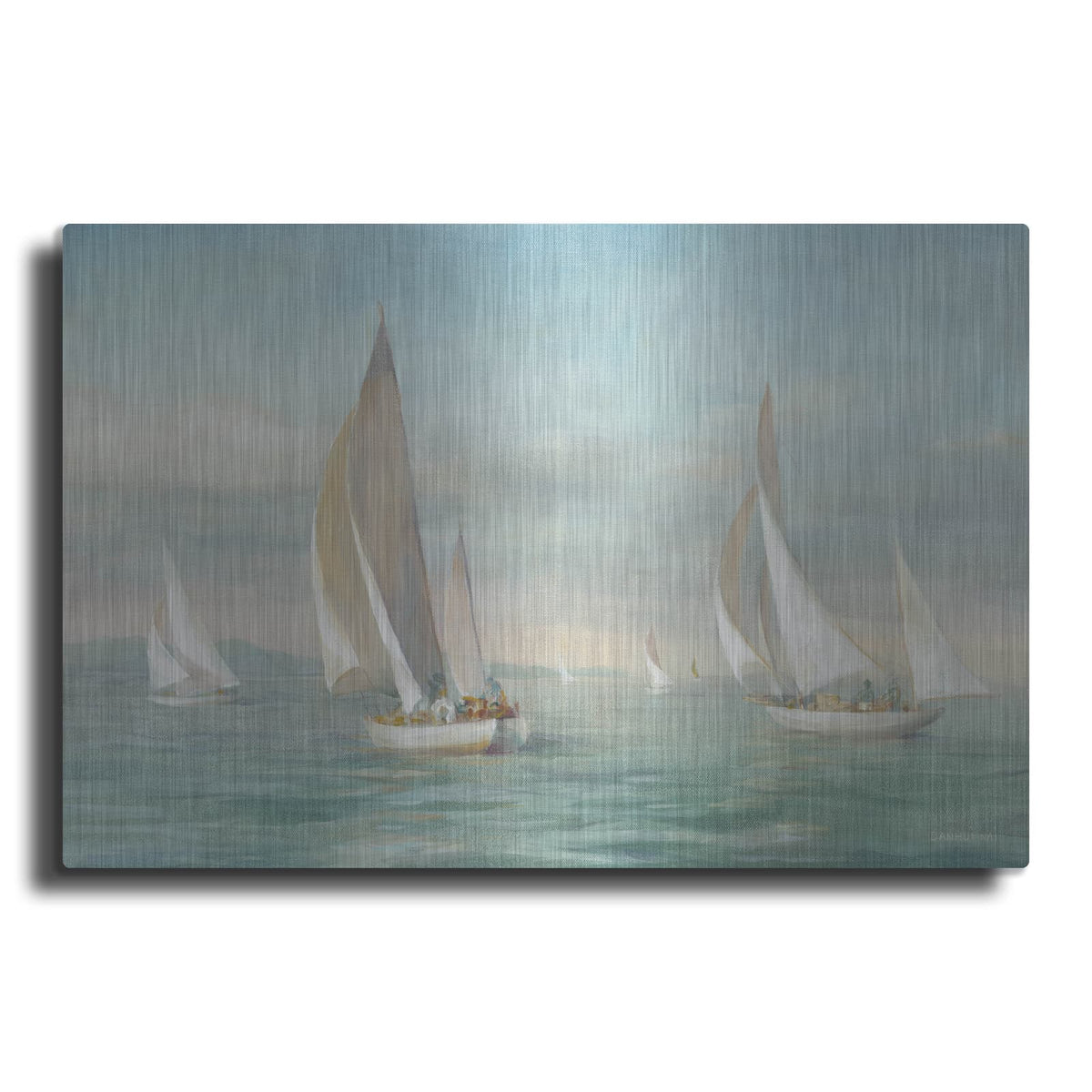 'Weekend Sail V2' by Danhui Nai – Metal Wall Art