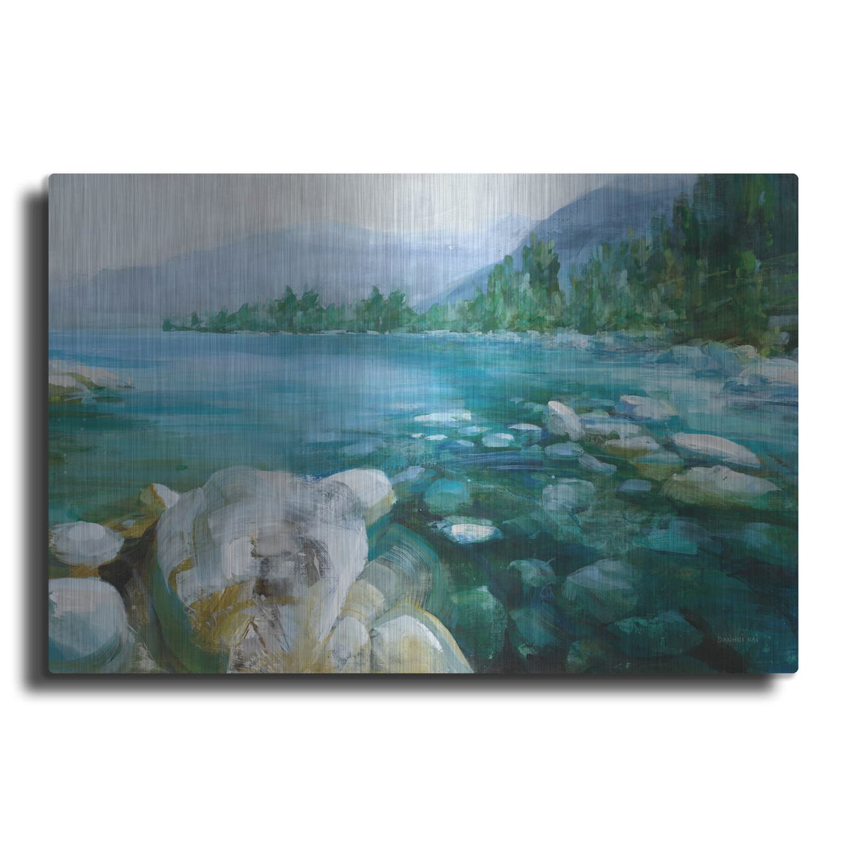 'Western Lake 4' by Danhui Nai – Metal Wall Art