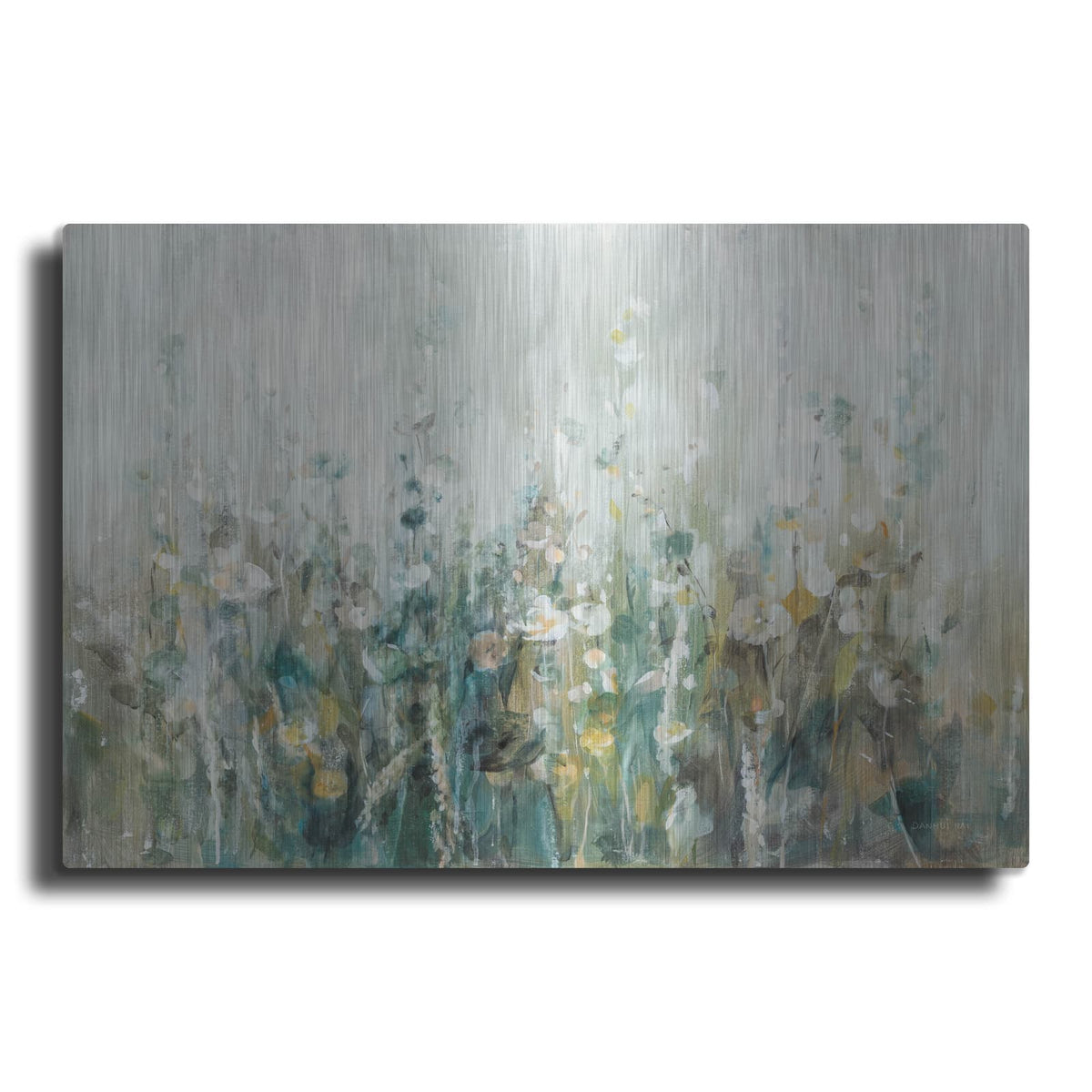 'Wildflower Field' by Danhui Nai – Metal Wall Art