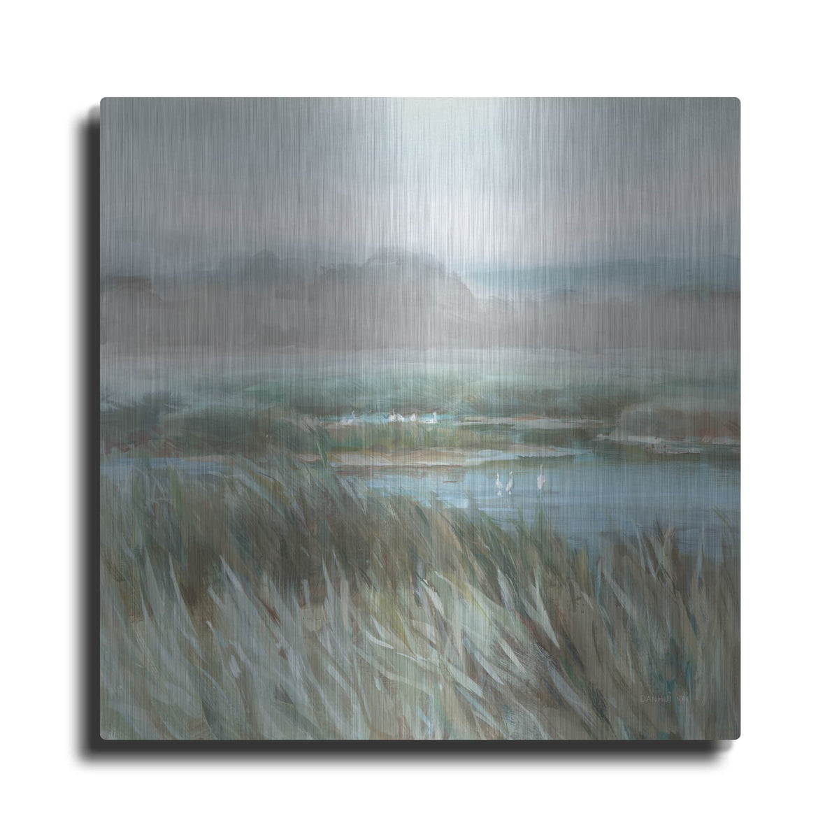 'Winged Sanctuary' by Danhui Nai – Metal Wall Art