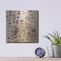 'Ziplines' by Danhui Nai – Metal Wall Art, 12x12 room view