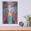 'Mystical Woman 1' by Farida Zaman – Metal Wall Art, 12x16 room view