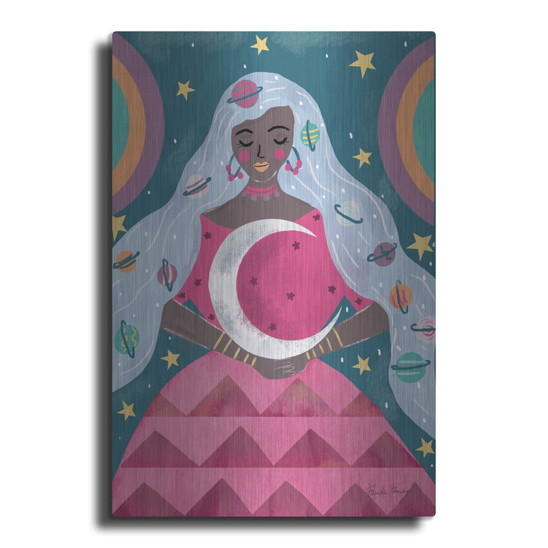 'Mystical Woman 2' by Farida Zaman – Metal Wall Art