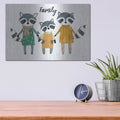 'Neighborhood Pals 10 Family' by Farida Zaman – Metal Wall Art, 16x12 room view
