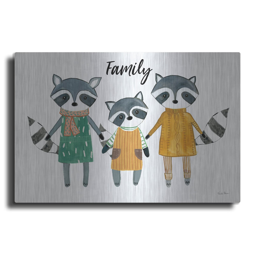 'Neighborhood Pals 10 Family' by Farida Zaman – Metal Wall Art