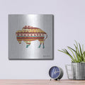 'Southwestern Vibes 2' by Farida Zaman – Metal Wall Art, 12x12 room view