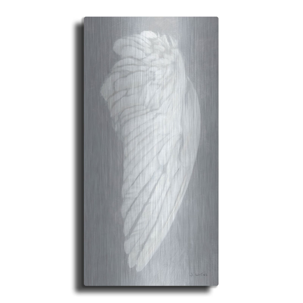 'Wings 3 On Gray Flipped' by James Wiens – Metal Wall Art
