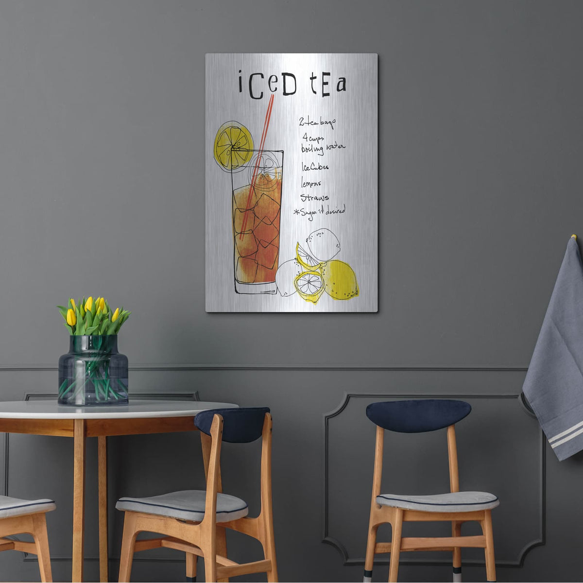 'Afternoon Delight 2' by Wild Apple Portfolio – Metal Wall Art, 24x36 room view