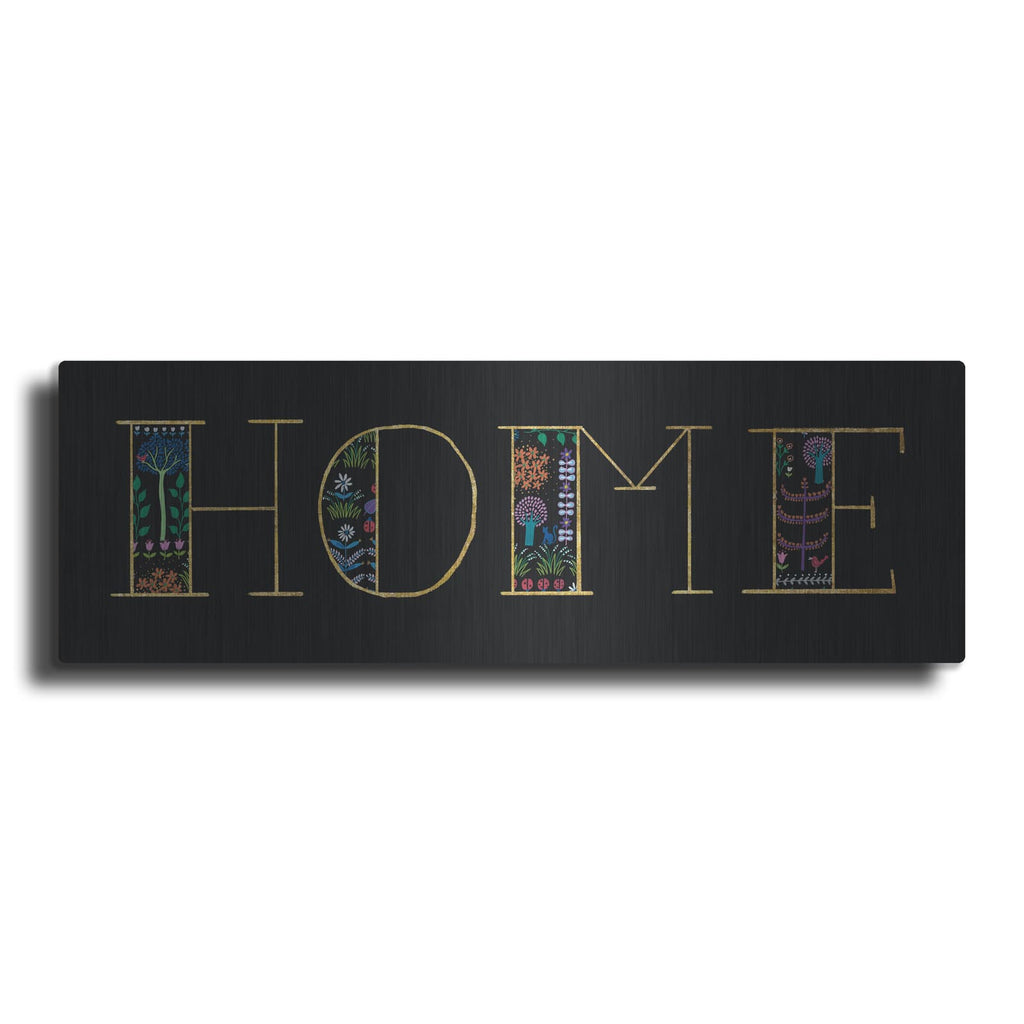 'Bright Folklore Home' by Wild Apple Portfolio – Metal Wall Art