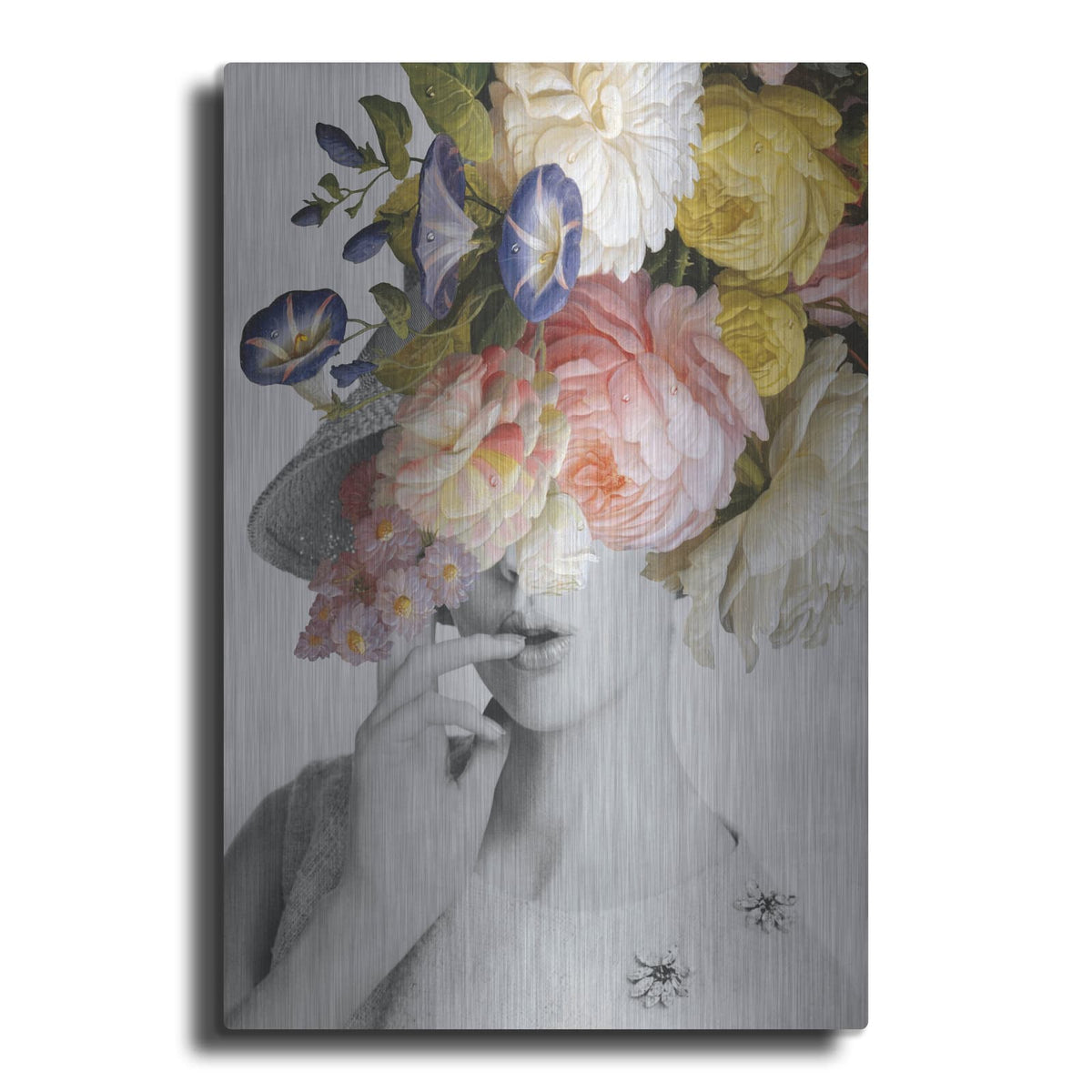 'Garden Party 1 C' by Wild Apple Portfolio – Metal Wall Art