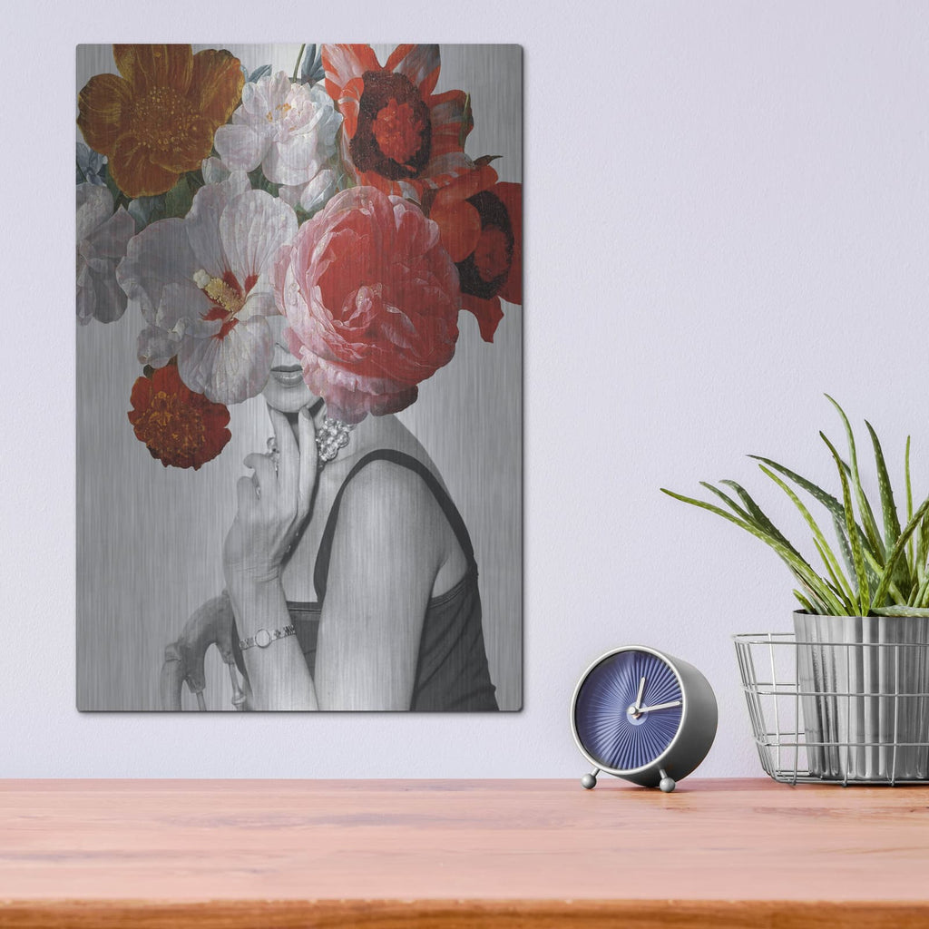 'Garden Party 2 C' by Wild Apple Portfolio – Metal Wall Art, 12x16 room view
