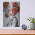 'Garden Party 2 C' by Wild Apple Portfolio – Metal Wall Art, 12x16 room view