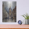 'Munich Street' by Wild Apple Portfolio – Metal Wall Art, 12x16 room view