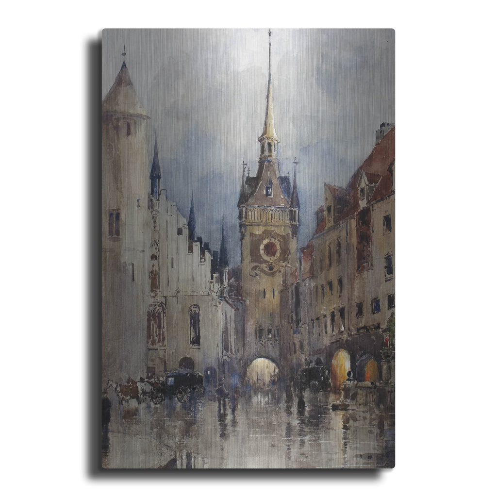 'Munich Street' by Wild Apple Portfolio – Metal Wall Art