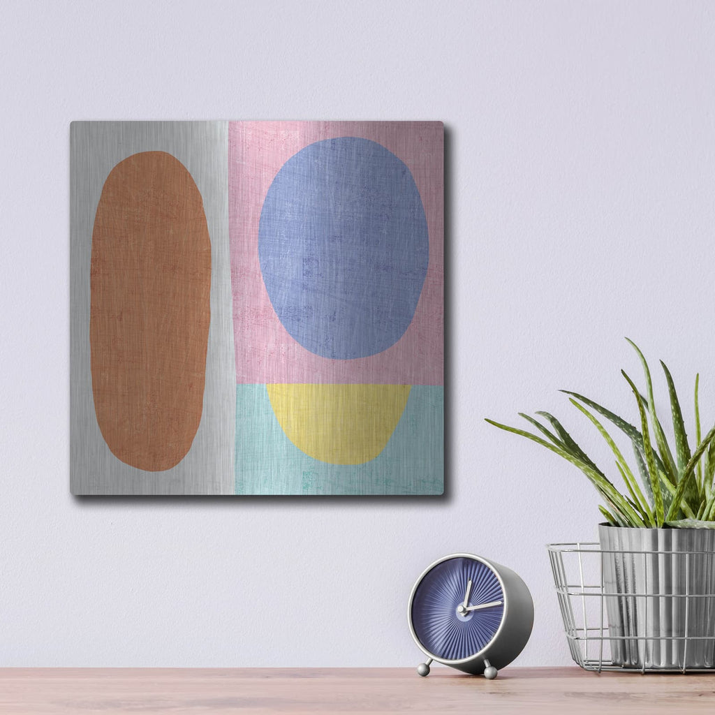 'Pastel 1' by Wild Apple Portfolio – Metal Wall Art, 12x12 room view