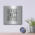'Work From Home 1' by Wild Apple Portfolio – Metal Wall Art, 12x12 room view