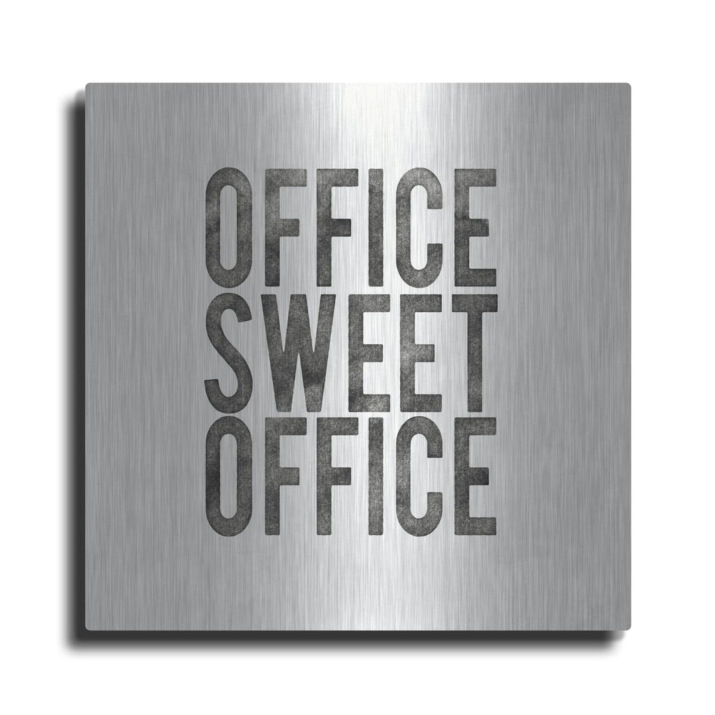 'Work From Home 1' by Wild Apple Portfolio – Metal Wall Art