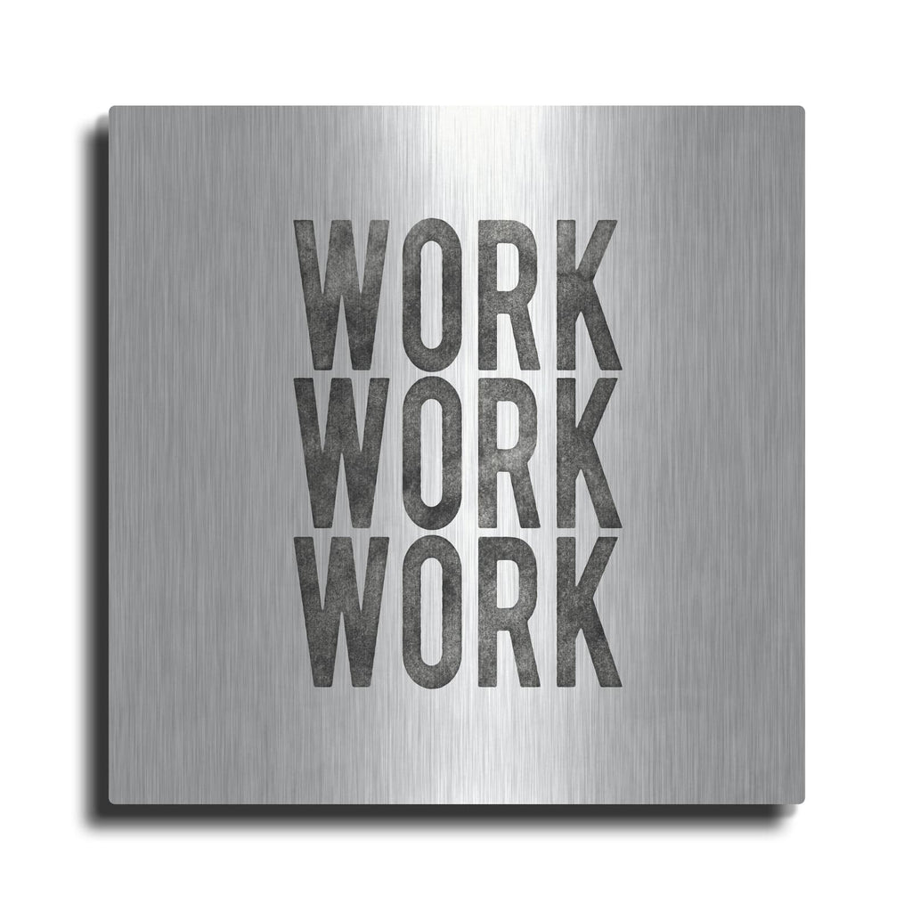 'Work From Home 4' by Wild Apple Portfolio – Metal Wall Art