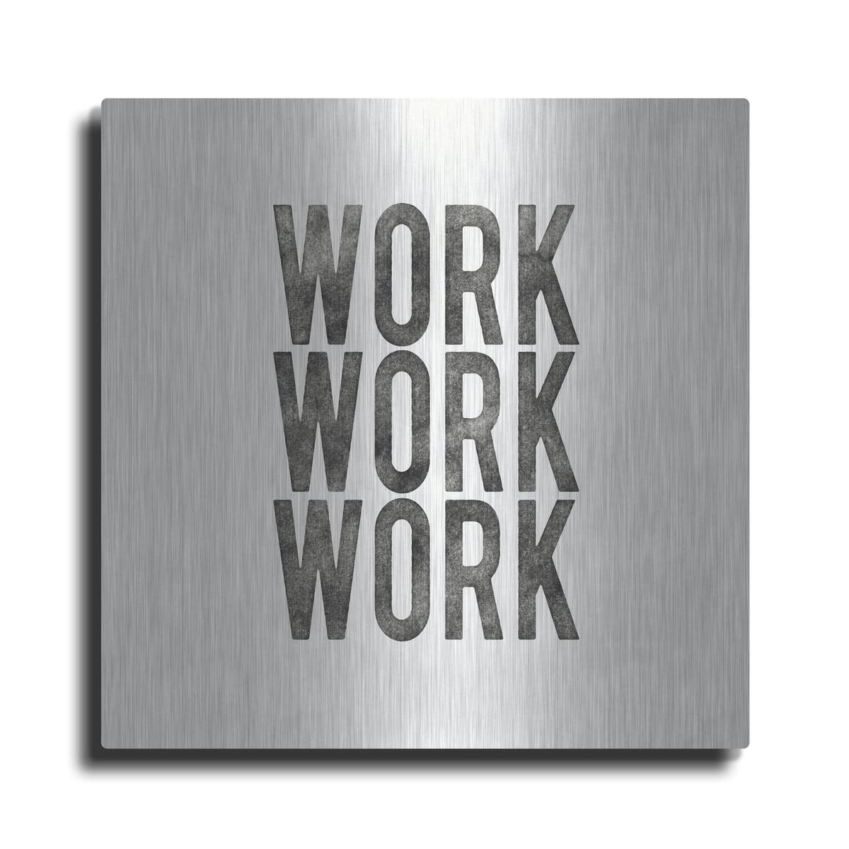 'Work From Home 4' by Wild Apple Portfolio – Metal Wall Art
