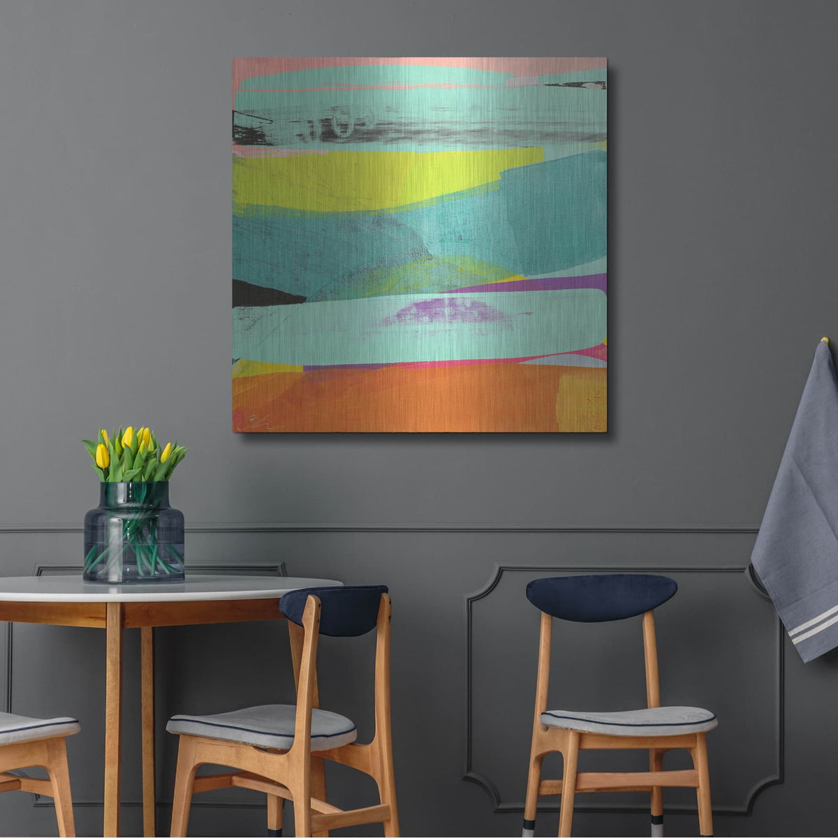 'Haleakala' by Cathe Hendrick – Metal Wall Art, 36x36 room view