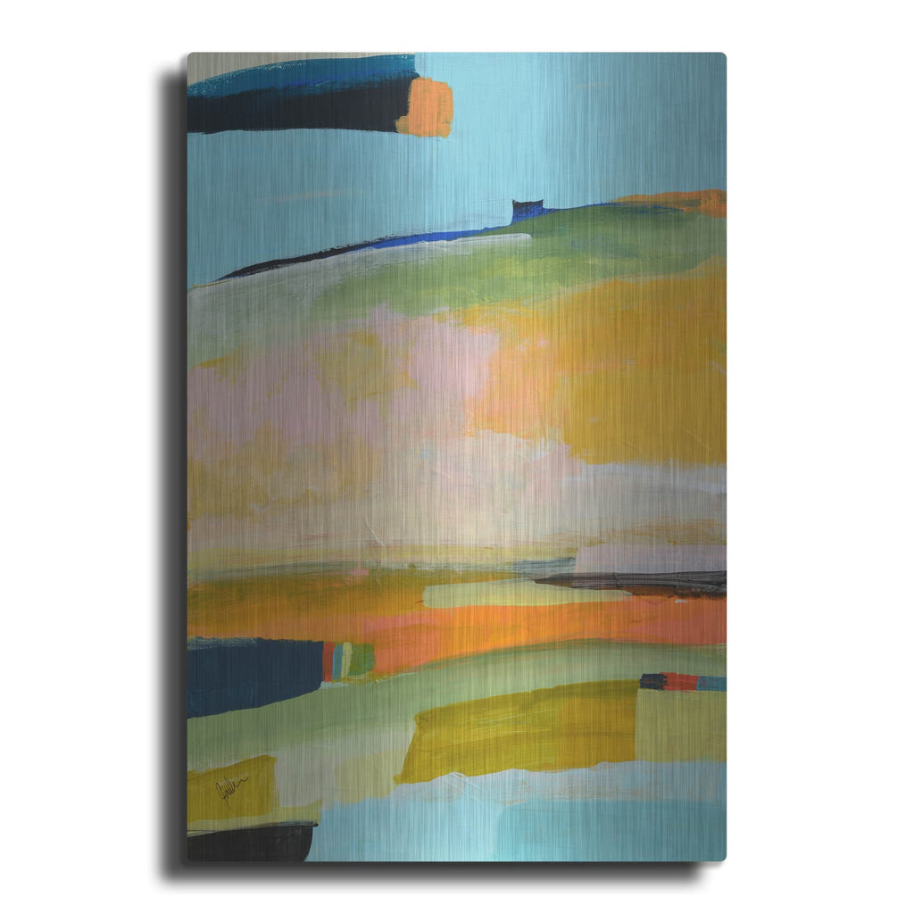 'Colorfield No. 17' by Jan Weiss – Metal Wall Art