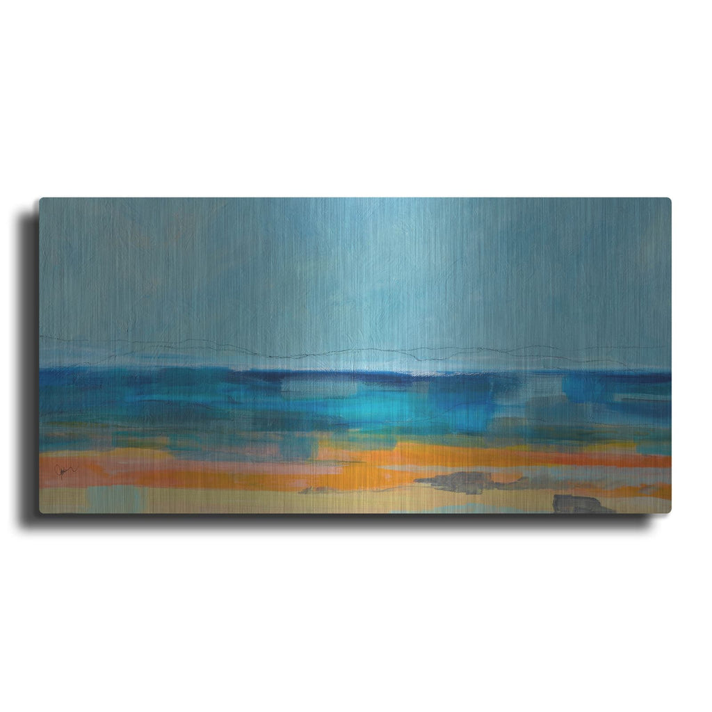 'Just A Day At The Beach 2' by Jan Weiss – Metal Wall Art
