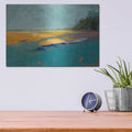 'Aqua Velvet' by Patrick Dennis – Metal Wall Art, 16x12 room view