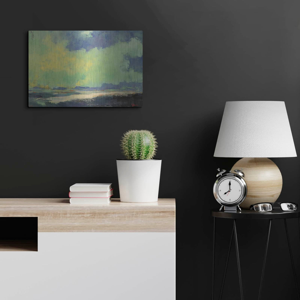 'Valley Of Heroes' by Patrick Dennis – Metal Wall Art, 24x16 room view