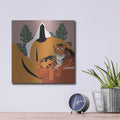 'Mother Nature 3' by Arctic Frame – Metal Wall Art, 12x12 room view