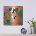 'Mother Nature 4' by Arctic Frame – Metal Wall Art, 12x12 room view