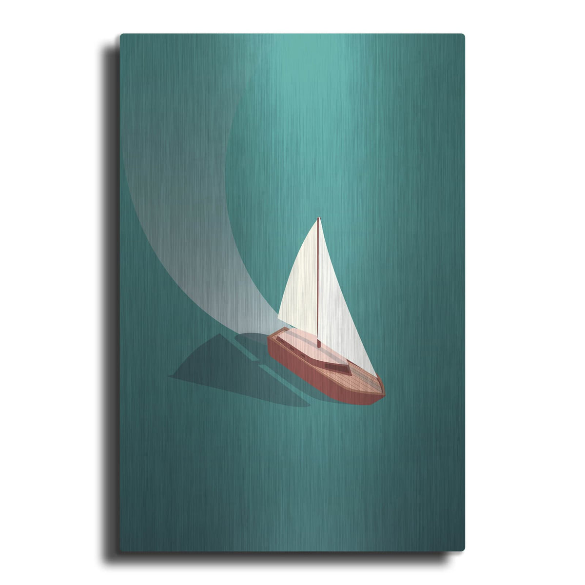 'Sailing 6' by Arctic Frame – Metal Wall Art