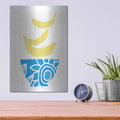 'Bowl of Bananas' by Linda Woods – Metal Wall Art, 12x16 room view
