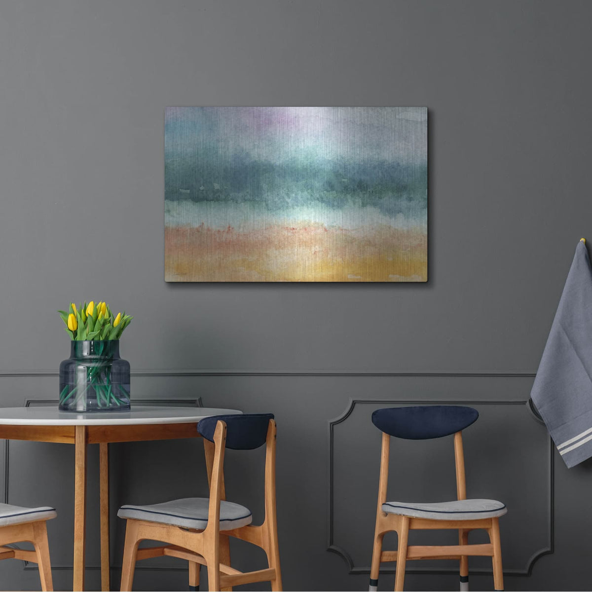 'Beach' by Linda Woods – Metal Wall Art, 36x24 room view
