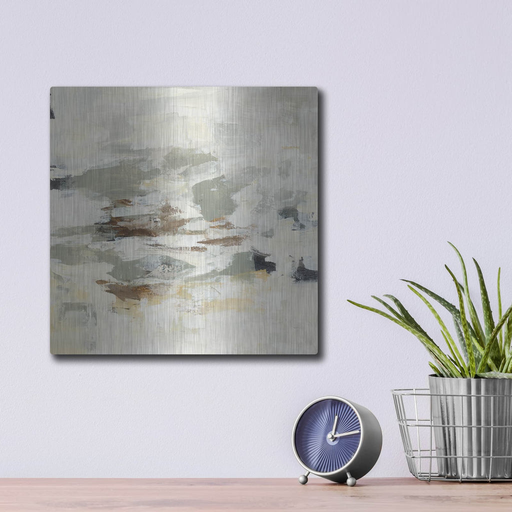 'Steps On Stones II' by Silvia Vassileva – Metal Wall Art, 12x12 room view