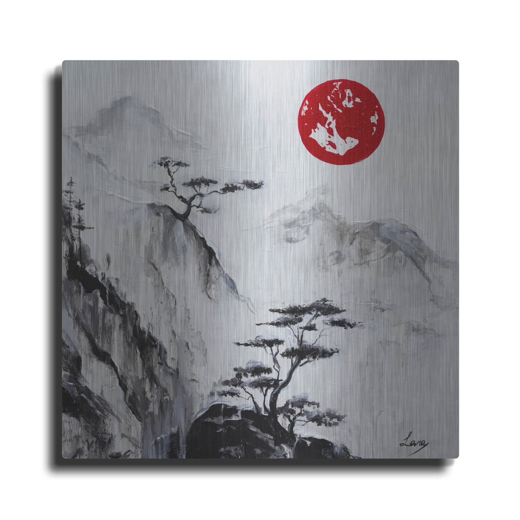 'Crystal Silence' – Metal Wall Art