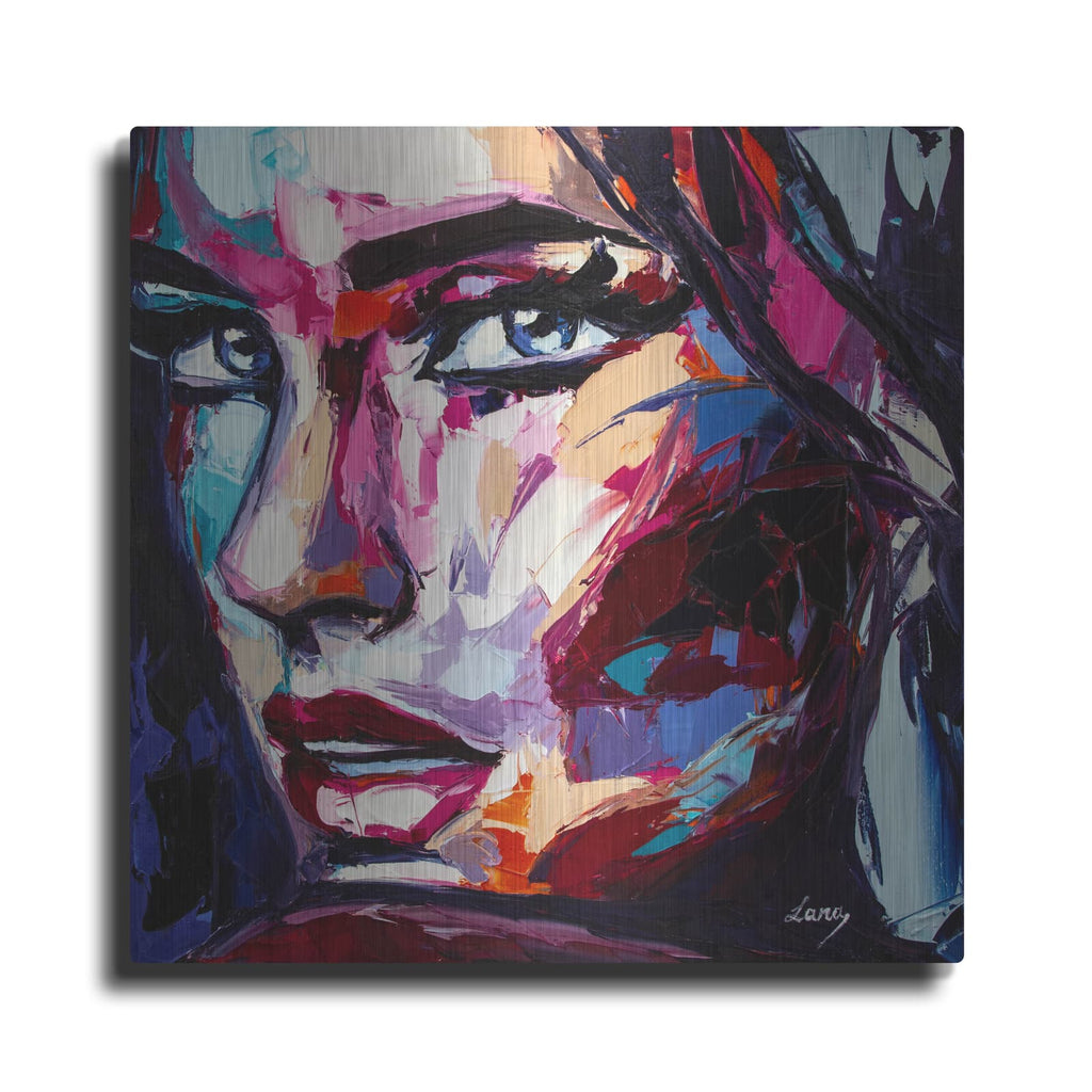 'Turn To Blues' – Metal Wall Art