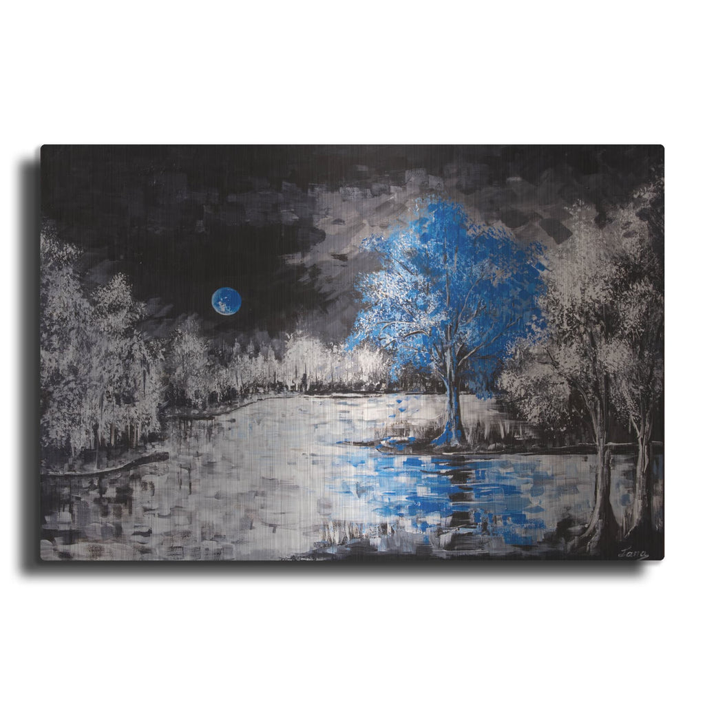 'Blue Moon' – Metal Wall Art