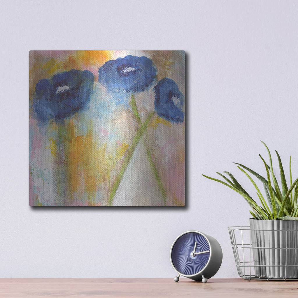 'Crossroads' by Linda Woods – Metal Wall Art, 12x12 room view