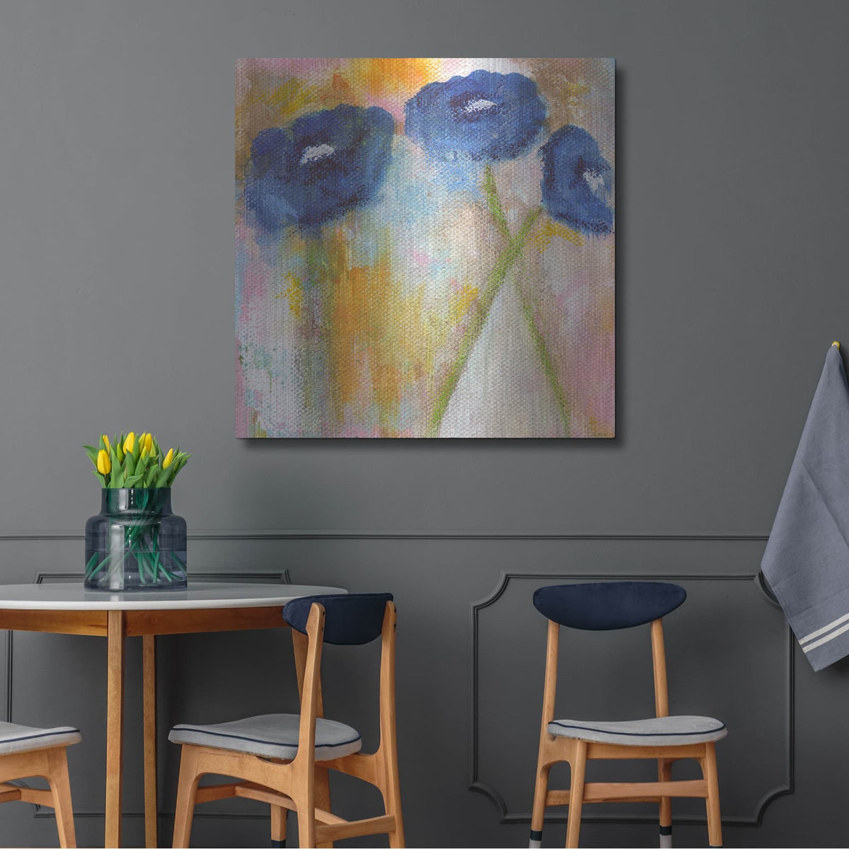 'Crossroads' by Linda Woods – Metal Wall Art, 36x36 room view