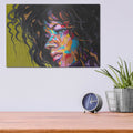 'Just Dont Anger Me' by Luxe Metal Portfolio – Metal Wall Art, 16x12 room view