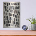'Chalk And Flint 3' by Annie Warren – Metal Wall Art, 12x16 room view