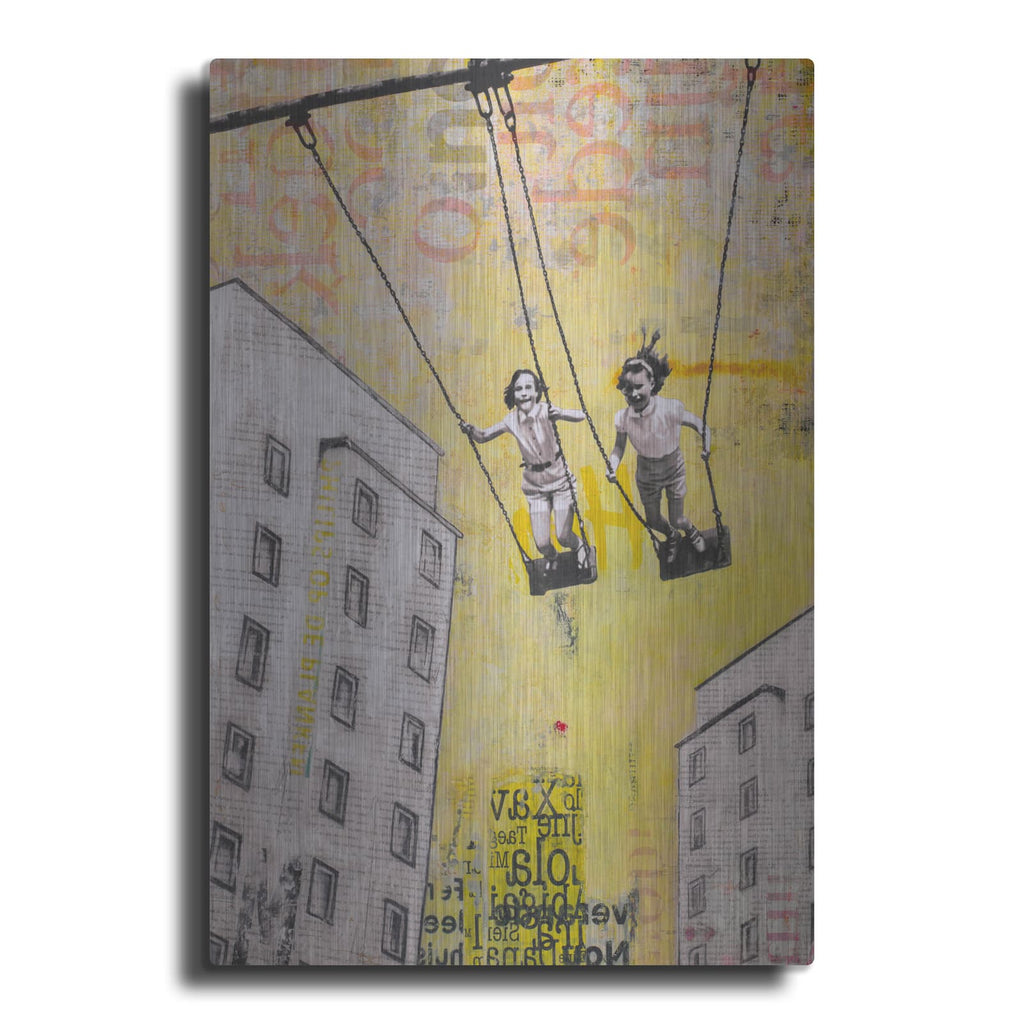 'SUNDAY SWING' by DB Waterman – Metal Wall Art